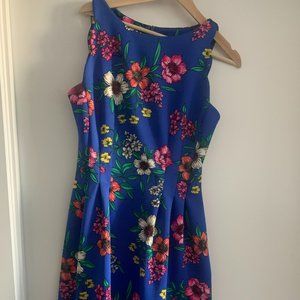 Vince Camuto - Blue Floral Dress